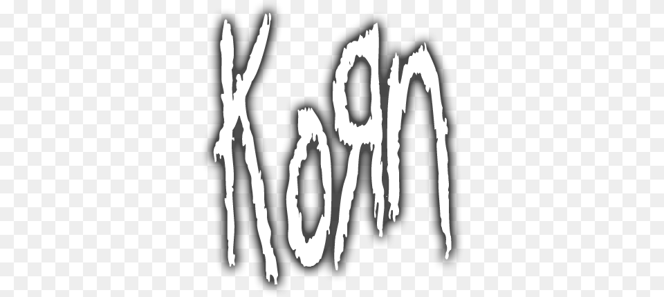 Korn Logo, Stencil, Text, Person Free Transparent Png
