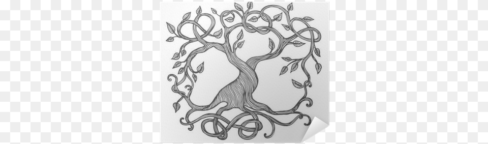 Celtic Tree Of Life, Art, Doodle, Drawing, Tattoo Png Image