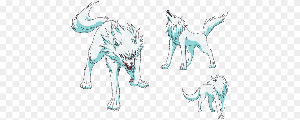 Anime Wolf, Book, Comics, Publication, Art Free Png Download