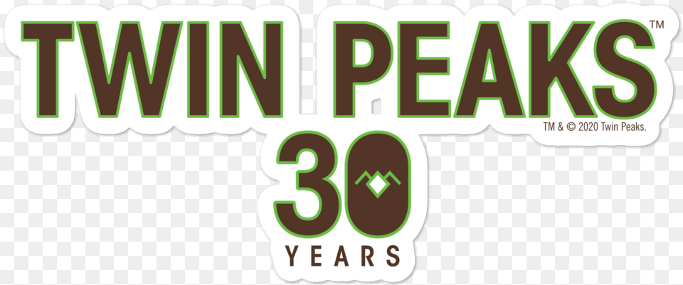 30th Anniversary Logo Die Cut Sticker Graphics, Text, Symbol, Number, Dynamite Png Image