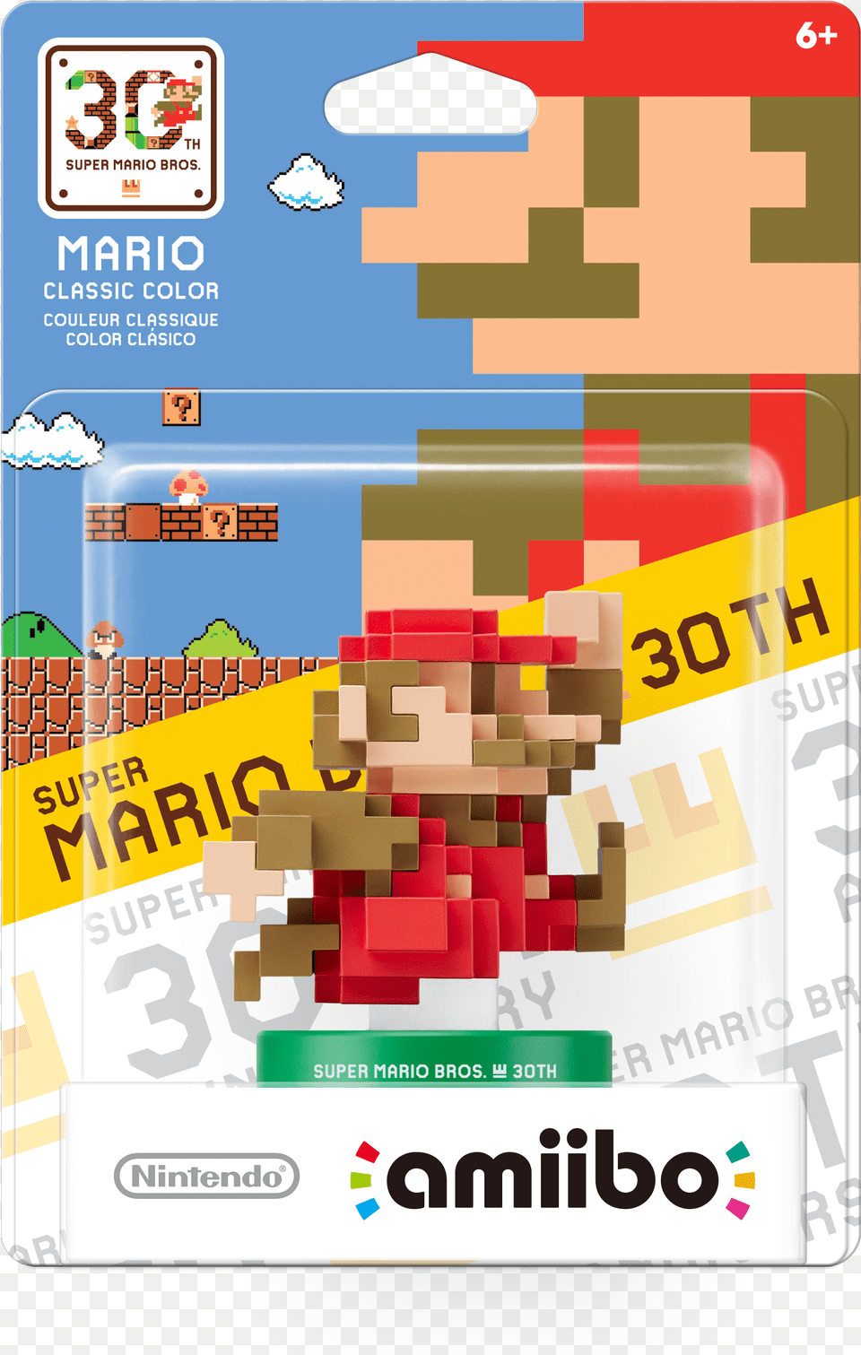30th Anniversary Mario Amiibo, Game, Super Mario, Dynamite, Weapon Free Png