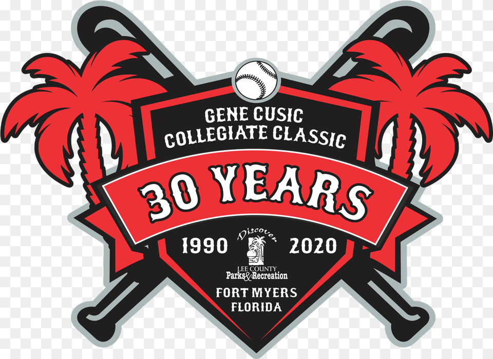 30th Annual Gene Cusic Collegiate Classic Language, Badge, Logo, Symbol, Emblem Free Png Download
