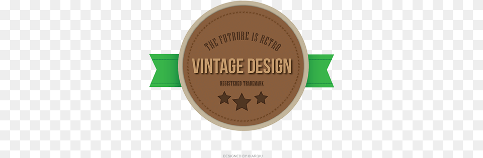 Vintage Badge, Logo, Bronze, Disk, Symbol Free Transparent Png