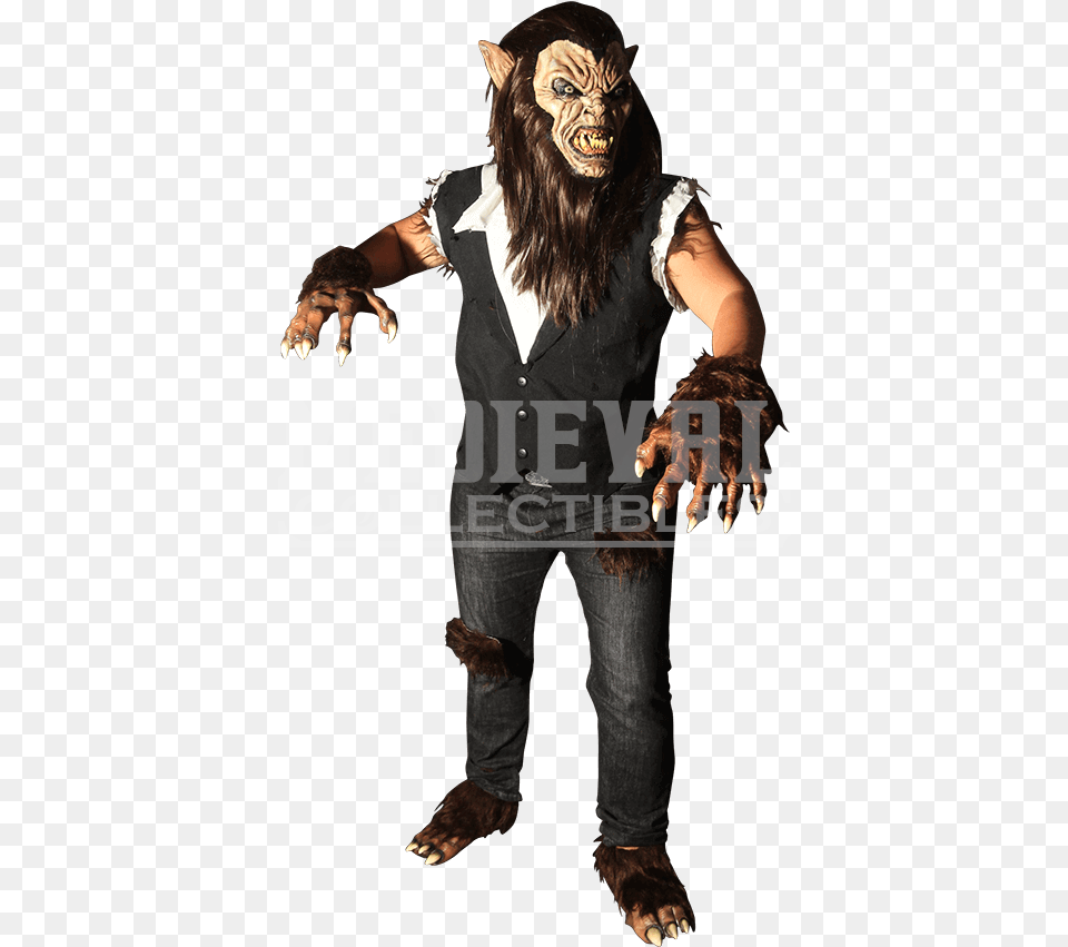 Wolfman, Person, Clothing, Costume, Adult Free Png Download