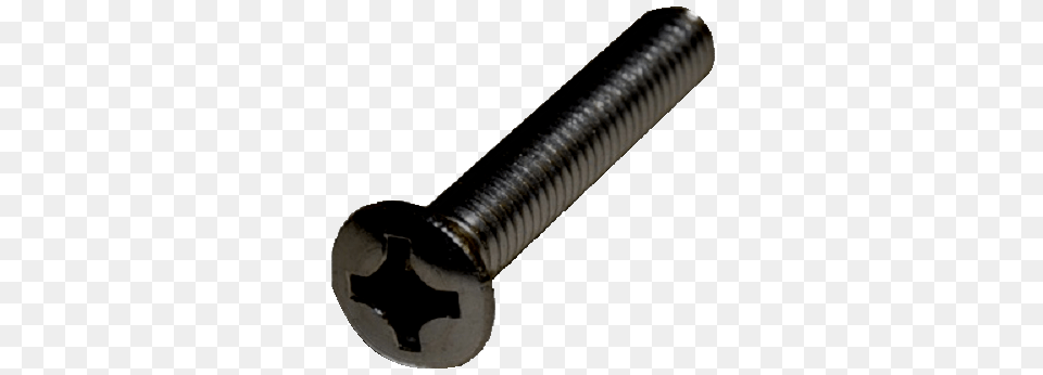 32 X 1 Phillips Oval Head Machine Screw Black Oxide Philips, Smoke Pipe Free Png