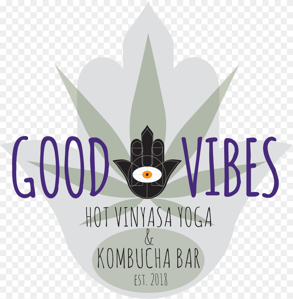 320 2670 Good Vibes Yoga Bar, Logo, Animal, Invertebrate, Spider Free Transparent Png