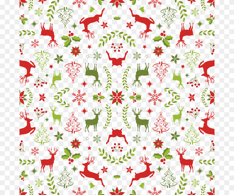 Christmas Pattern, Blackboard Free Png