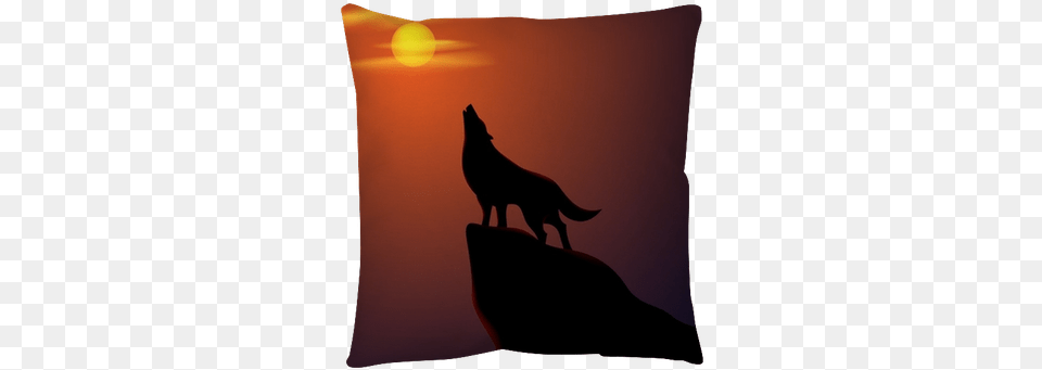 Wolf Vector, Silhouette, Nature, Outdoors, Sky Free Png Download