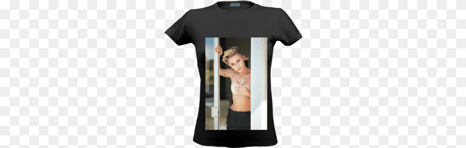 Miley Cyrus Wrecking Ball, Clothing, T-shirt, Adult, Female Free Png