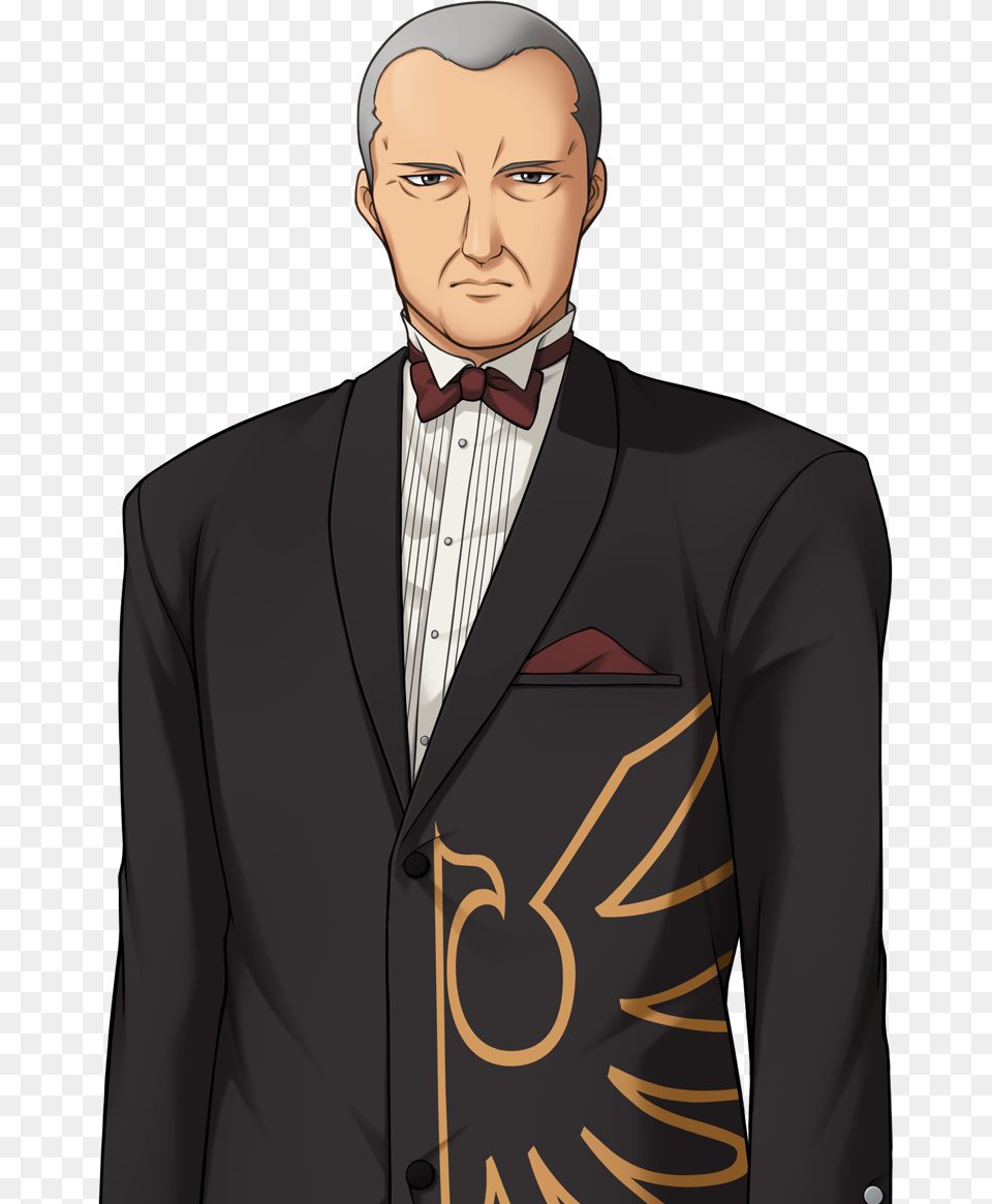 Genji Face, Accessories, Tie, Suit, Tuxedo Free Png