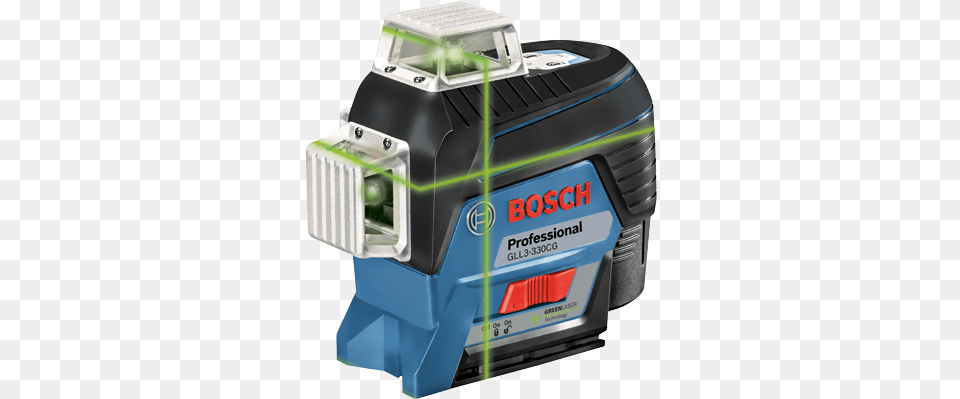 330cg 360 Connected Green Beam Three Plane Leveling Bosch Laser Gll 3, Machine, Gas Pump, Pump, Electronics Free Png