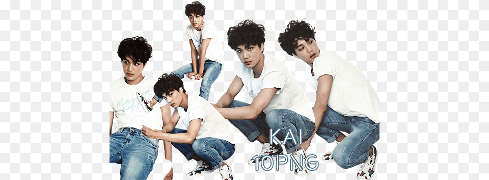 Exo Kai, Boy, Shoe, Person, People Free Png Download