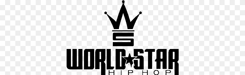 Worldstar Logo, Gray Png