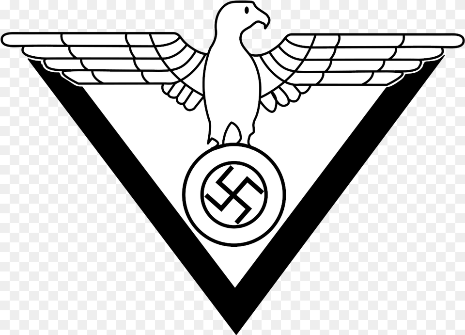 337th Volksgrenadier Division Volksgrenadier, Emblem, Symbol, Animal, Bird Free Png