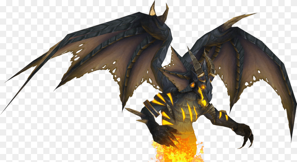 Deathwing, Dragon, Animal, Dinosaur, Reptile Png Image