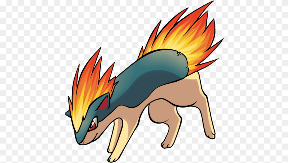 Quilava, Fire, Flame, Person Png