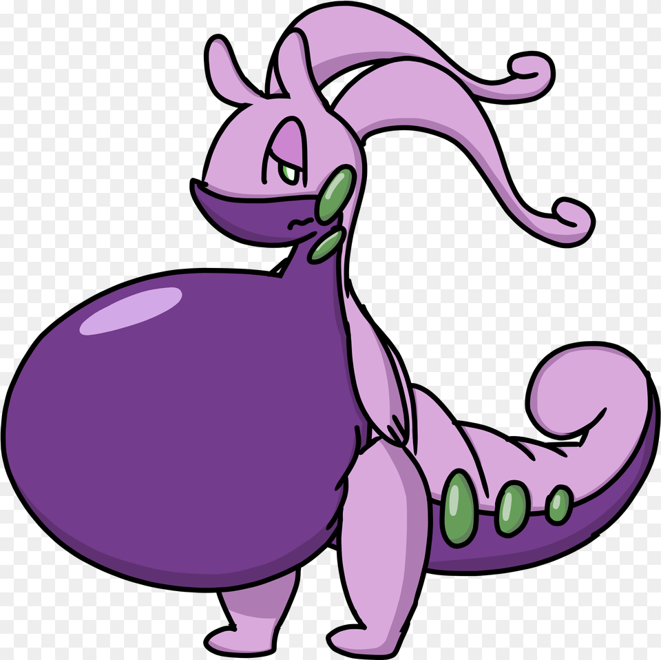 Goodra, Purple, Animal, Bear, Mammal Free Png