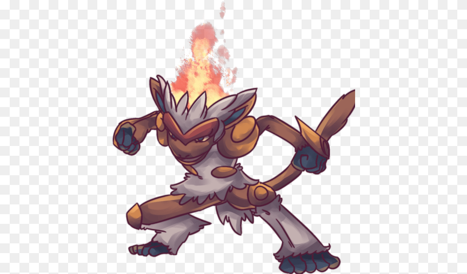 Infernape, Person Free Png