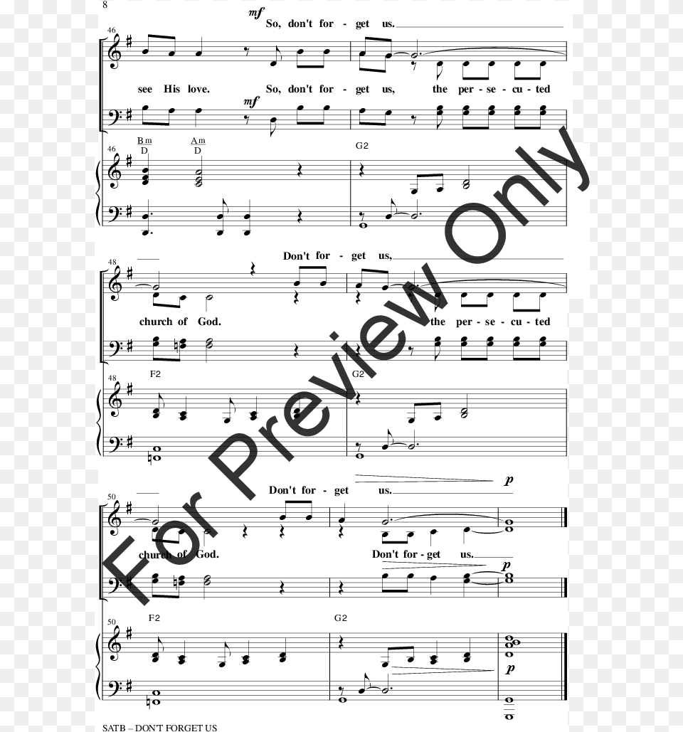 Dont Forget, Sheet Music Png Image