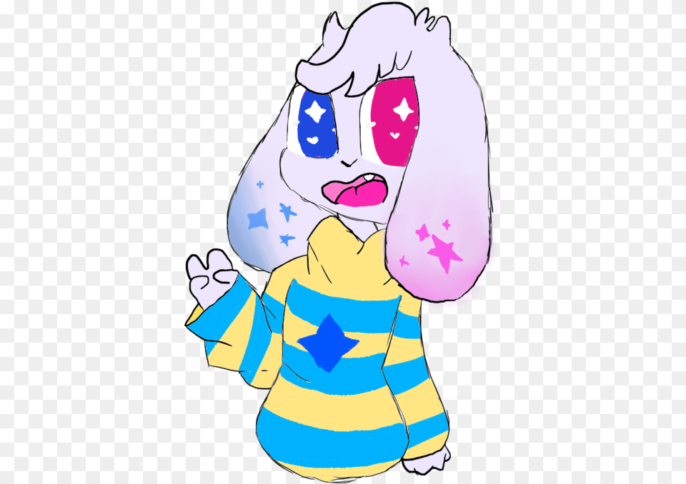 Asriel, Baby, Person, Cartoon, Face Free Transparent Png