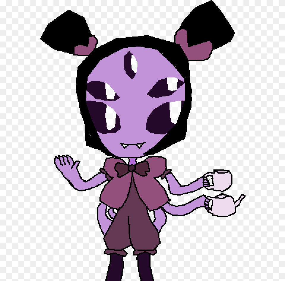 Muffet, Purple, Baby, Person, Face Free Png Download