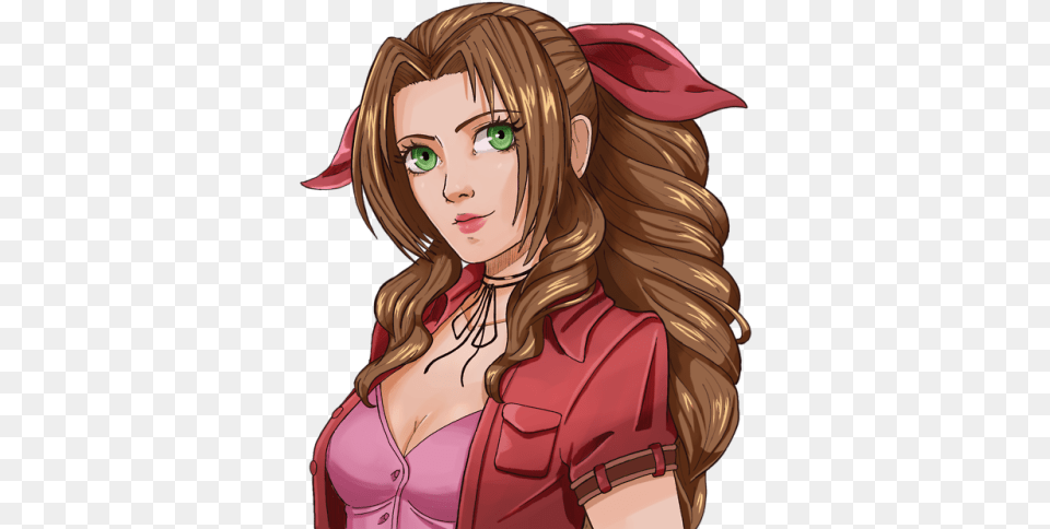 Aerith, Adult, Book, Comics, Female Free Png Download