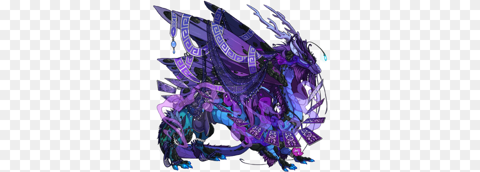 350 Keith As A Dragon Voltron, Purple, Art, Graphics, Pattern Png