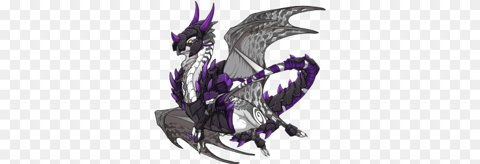 350 Nocturne Female Flight Rising, Dragon, Animal, Fish, Sea Life Free Transparent Png