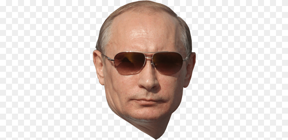 350x500 Vladimir Putin Head 10 Vladimir Poutine Head, Accessories, Adult, Glasses, Male Png