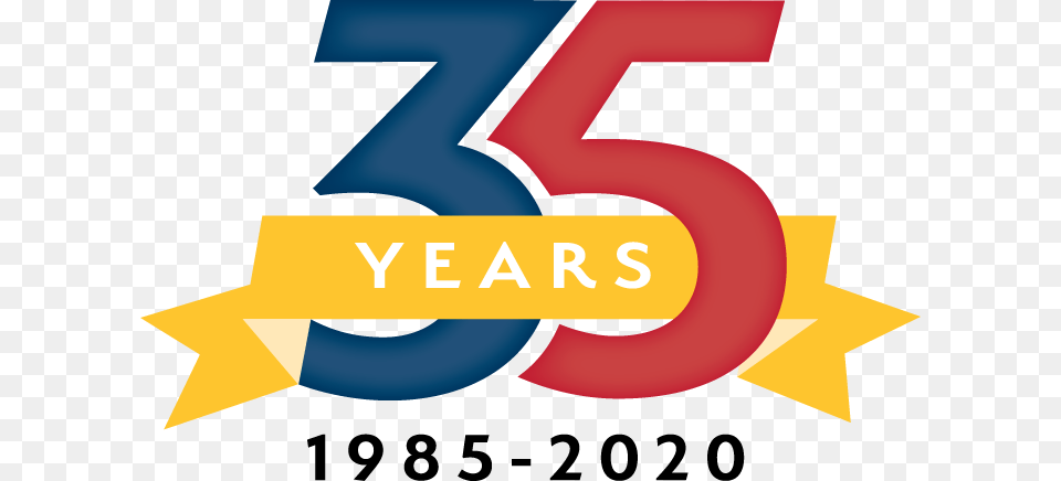 35th Year Anniversary Badge, Number, Symbol, Text Free Png