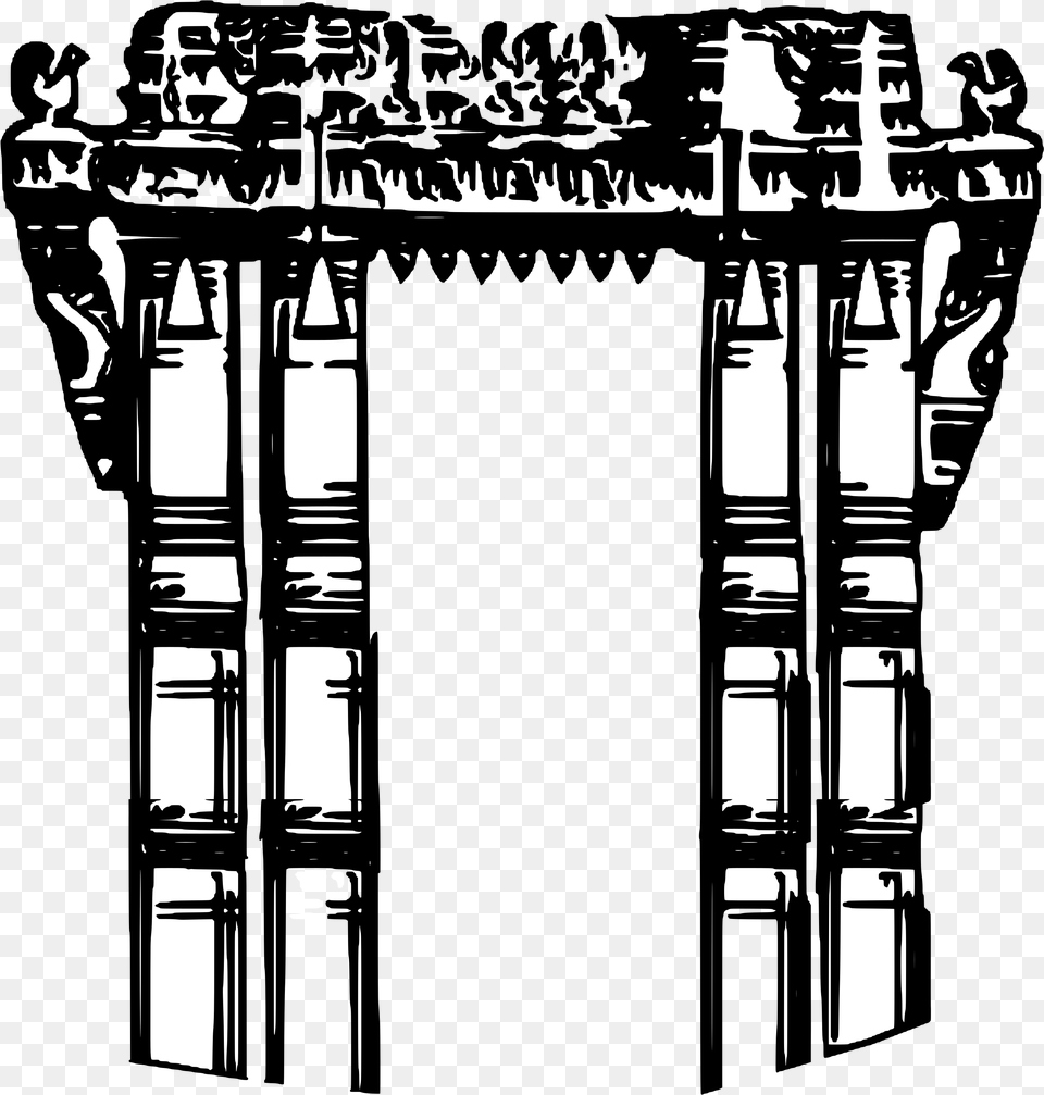 Mamidi Thoranam Images, Stencil, Architecture, Pillar Png