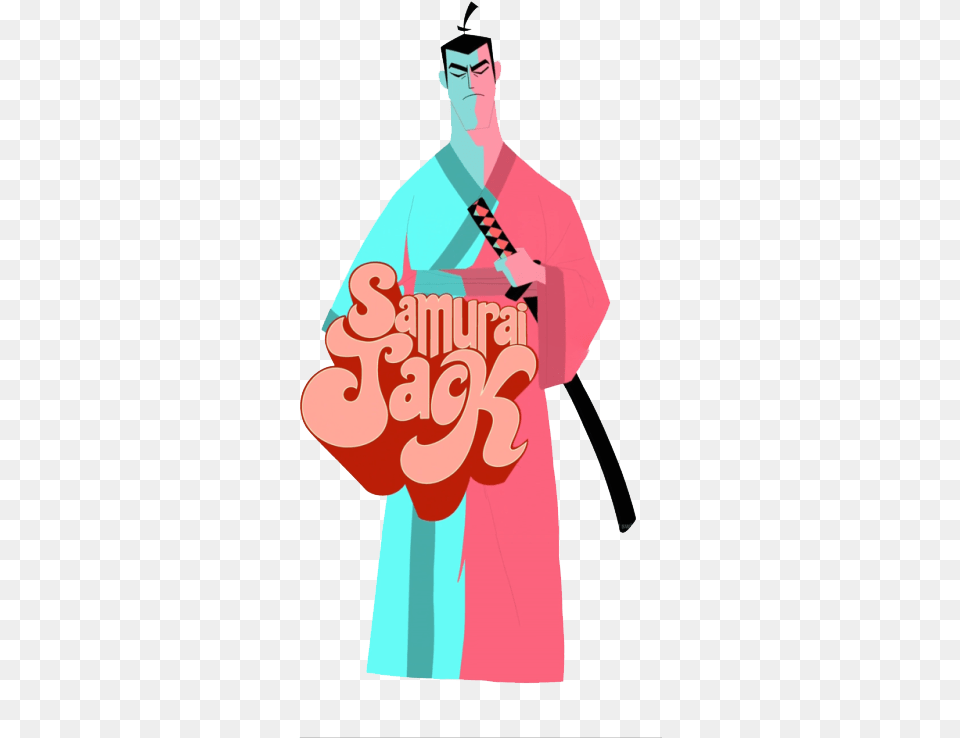 363x750 Samurai Jack Super Fly Samurai Jack, Clothing, Dress, Adult, Person Png