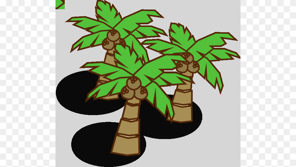 Coconut Tree Clipart, Palm Tree, Plant, Leaf, Vegetation Png