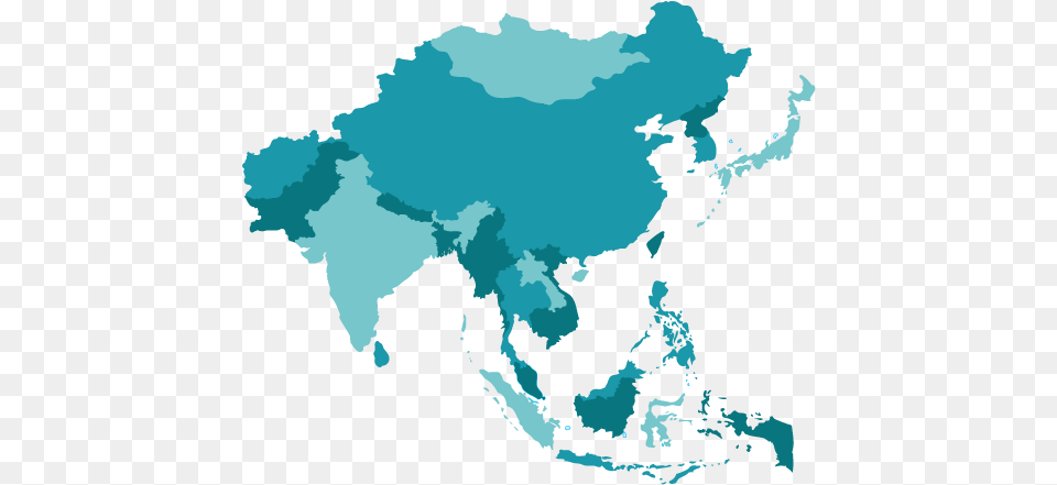 Asia Map, Chart, Plot, Atlas, Diagram Free Png