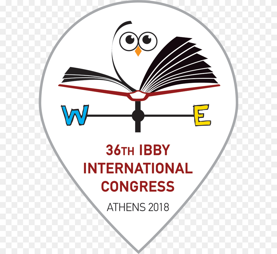 36th Ibby International Congress Athens Book, Disk, Logo Png Image