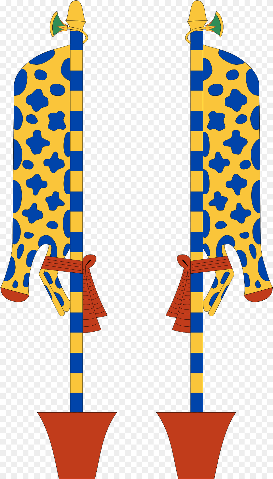 Egyptian Symbols, Stilts, Sword, Weapon, Circus Free Png Download