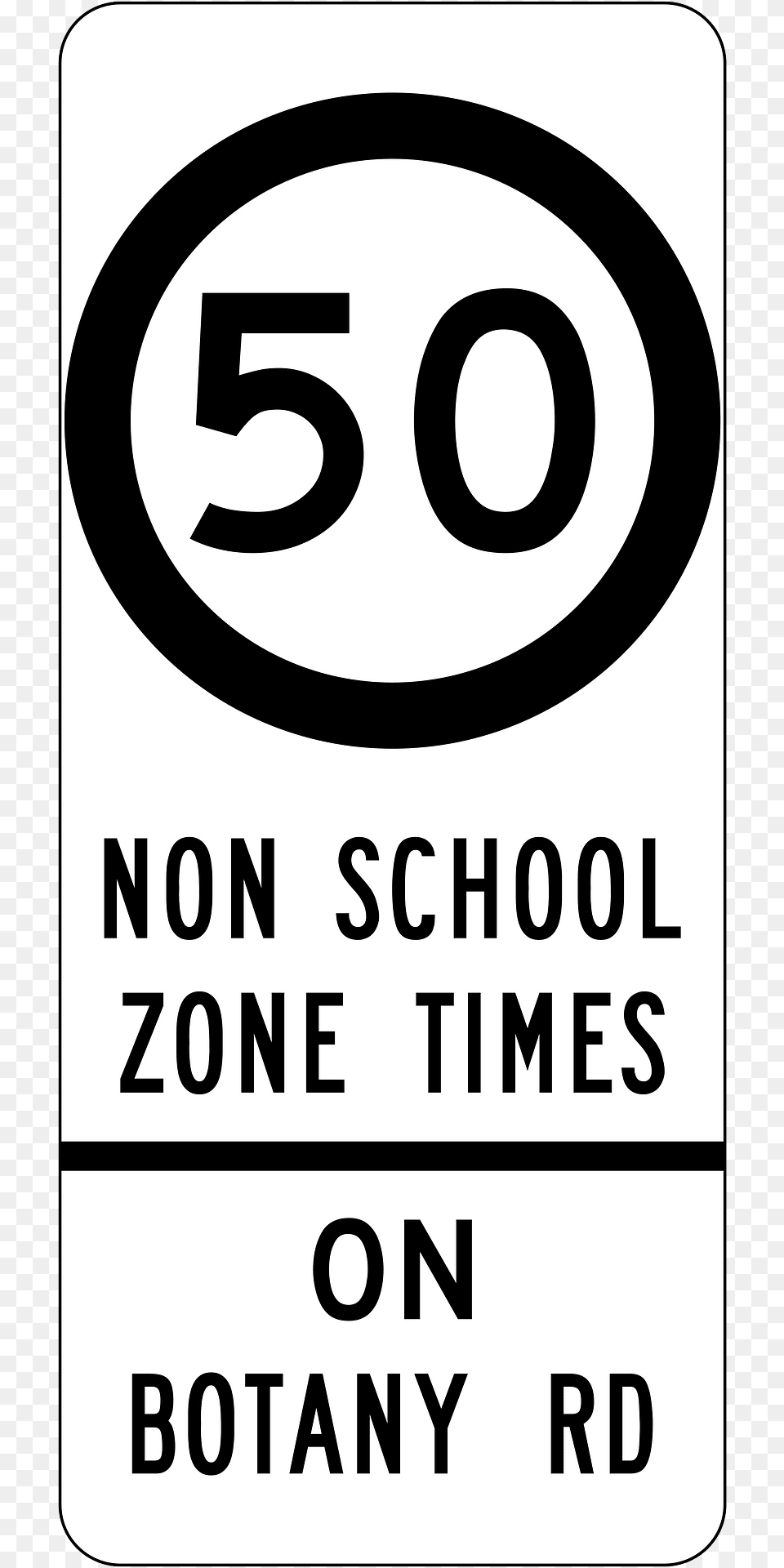 375 Speed Limit During Non School Zone Times Used In New South Wales Clipart, Sign, Symbol, Bus Stop, Outdoors Free Transparent Png