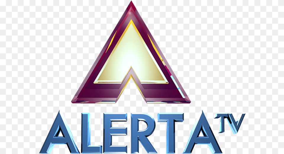 Alerta, Triangle, Logo, Purple Png