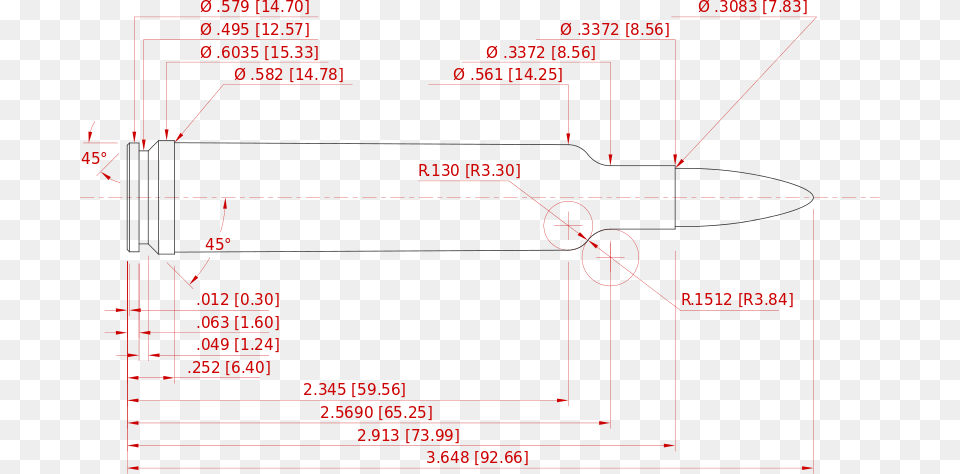 378 Weatherby Magnum 378 Weatherby Magnum Saami, Cad Diagram, Diagram, Machine, Wheel Free Png Download