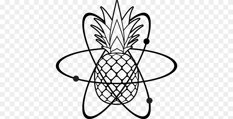 Pineapple Drawing, Food, Fruit, Plant, Produce Free Transparent Png