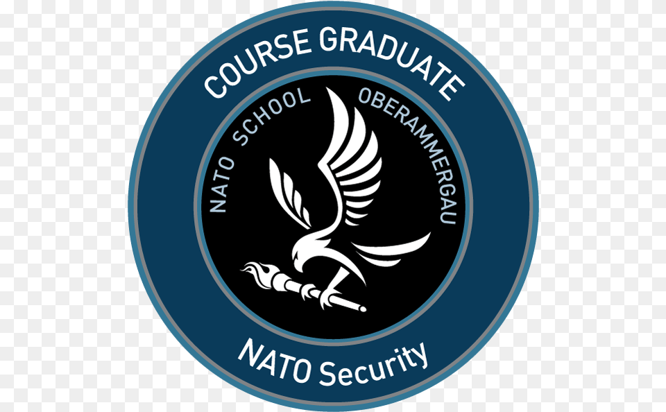 38 Nato Security Course Nato School, Emblem, Symbol, Logo, Disk Png Image