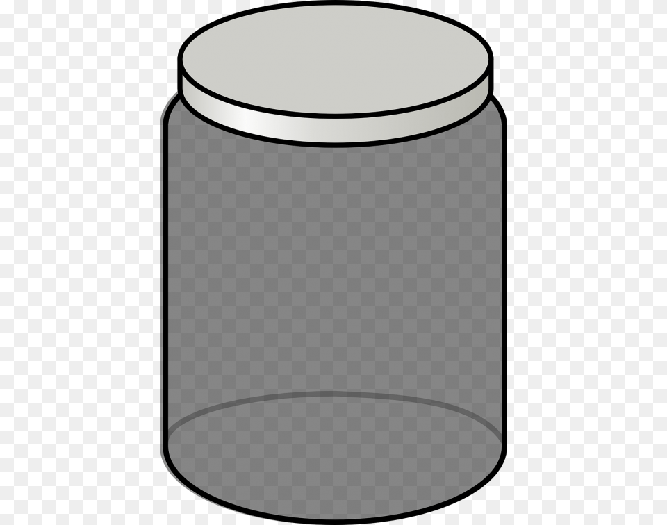Empty Jar, Cylinder Free Png Download