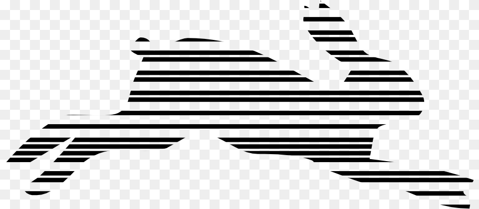 Horizontal Line Design, Gray Free Png Download