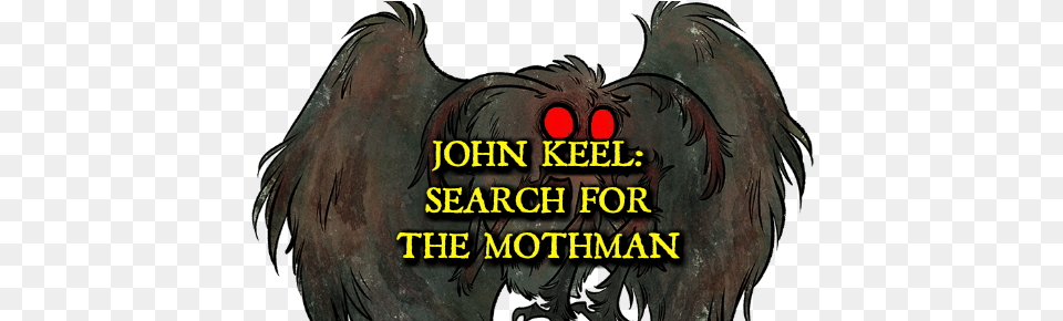 Mothman, Animal, Bird, Vulture, Person Free Png Download