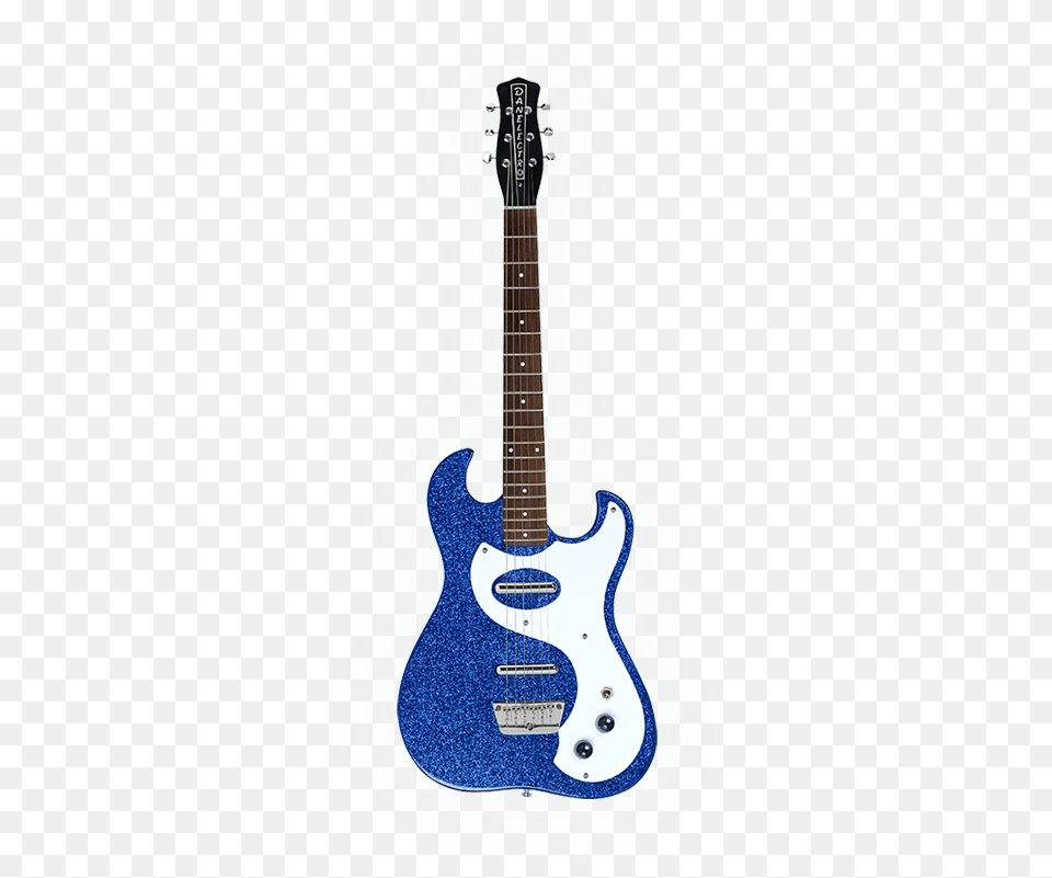 3967 Amp Hodad Danelectro 63 Double Cutaway Electric Guitar Red Metal, Musical Instrument, Electric Guitar Png Image