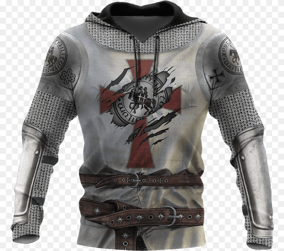 3d All Over Printed Knight Templar Version Templar Shield, Adult, Male, Man, Person Free Png