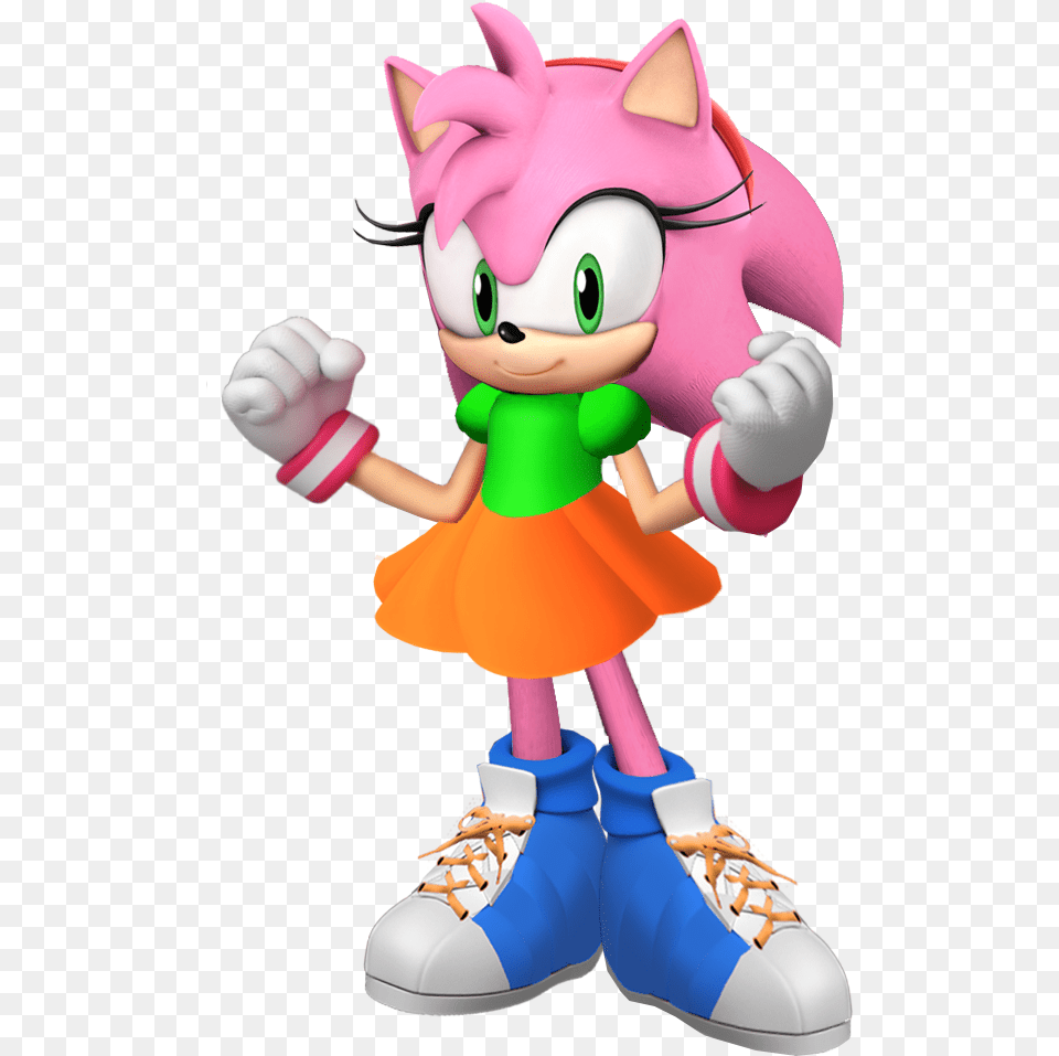 3d Amy Rose Classic Clothing By Thearenddude Amy Rose The Rascal, Baby, Person, Face, Head Png