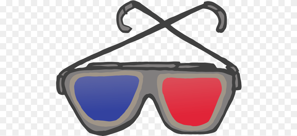 3d Anaglyph Glasses Clip Art, Accessories, Goggles, Device, Grass Free Png