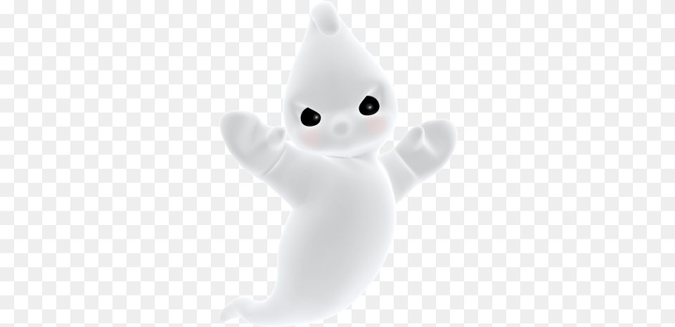 3d Angry Cute Ghost Clipart Ghost Clipart Transparent Background, Nature, Outdoors, Snow, Snowman Png Image