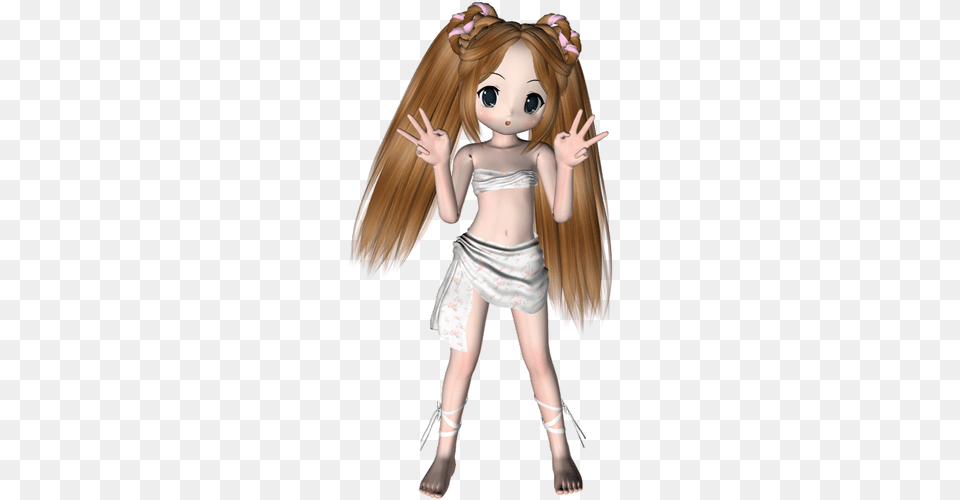 3d Anime Dolls, Child, Female, Girl, Person Png